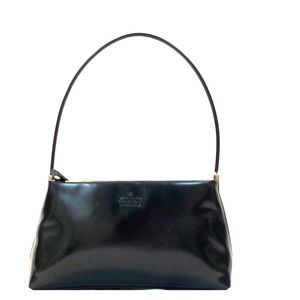 Gucci Black Patent Leather Pochette!